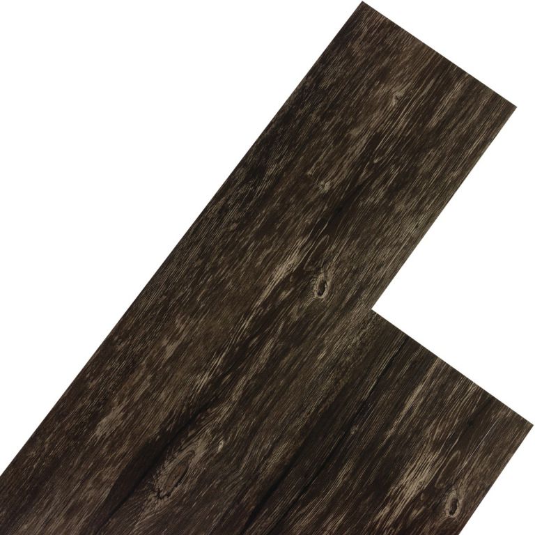 STILISTA Vinylová podlaha 5,07 m2, rustikální tmavý dub