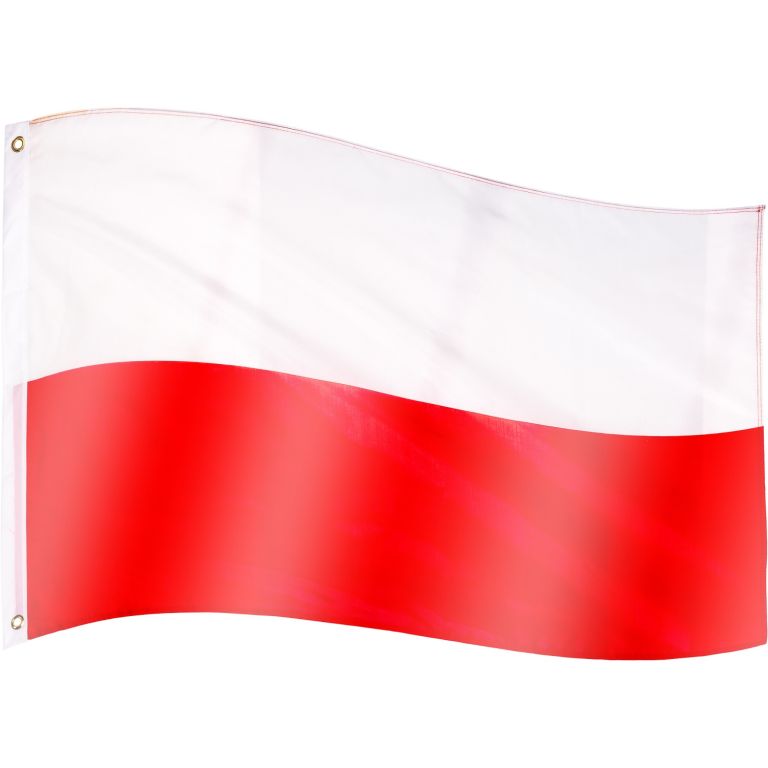 Vlajka Poľsko - 120 cm x 80 cm