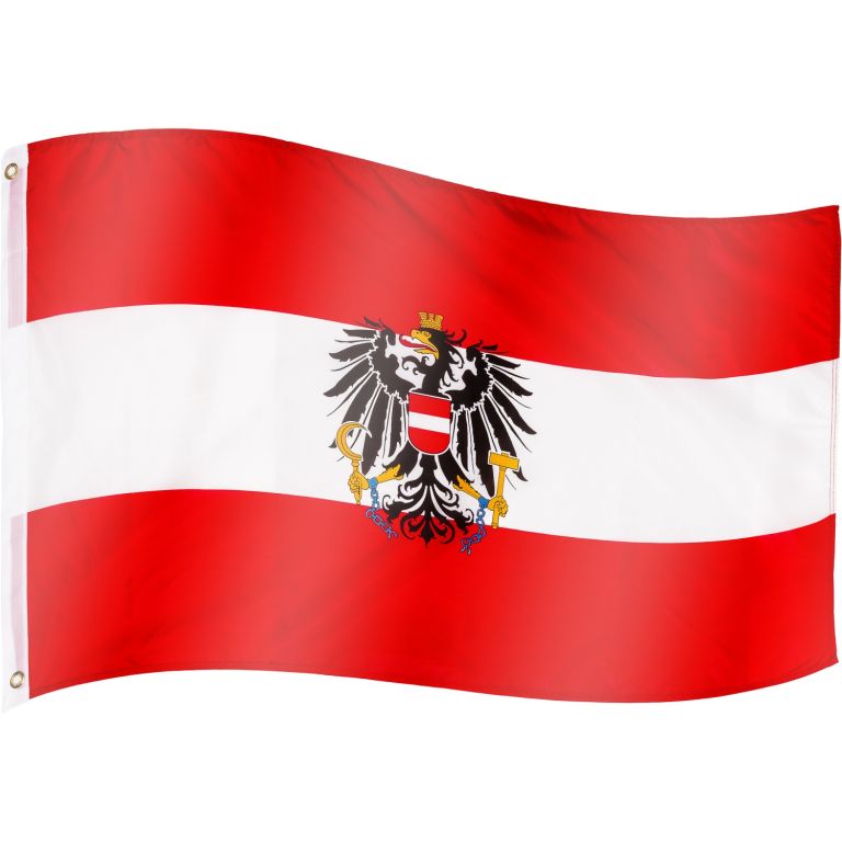 FLAGMASTER Vlajka Rakousko, 120 x 80 cm