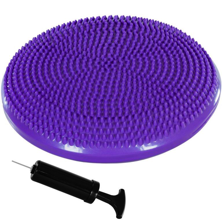 75840    MOVIT Balanční polštář na sezení, 38 cm, fialový