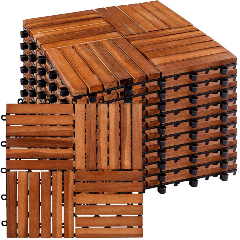 STILISTA dřevěné dlaždice, mozaika 6, akát, 1 m²