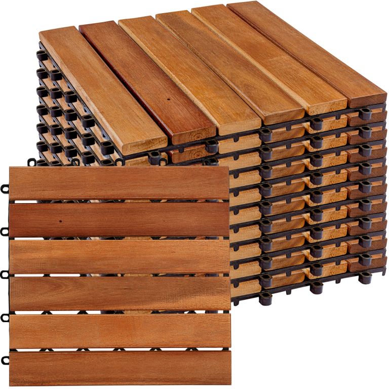 STILIST drevené dlaždice, klasik, agát, 1 m²