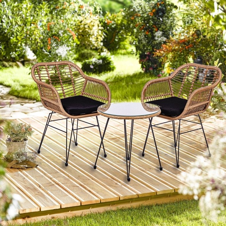 STILISTA Záhradný set - stolička + stôl