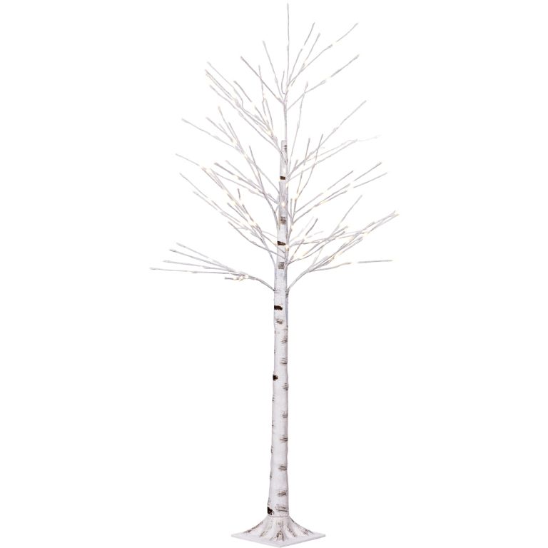 VOLTRONIC LED breza,8 funkcií s ovládačom,teplá biela,120 cm
