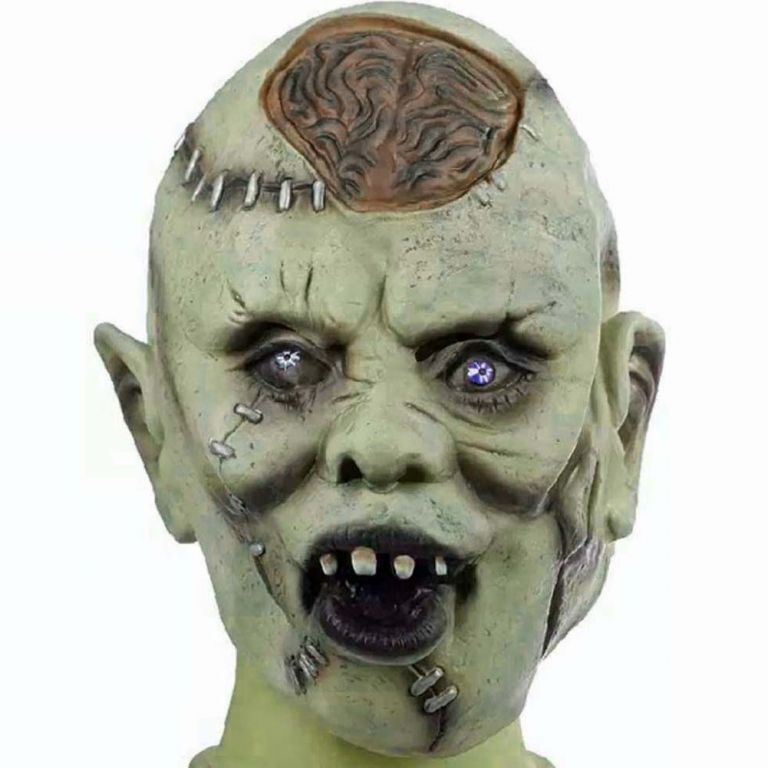 Halloweenska maska - zombie
