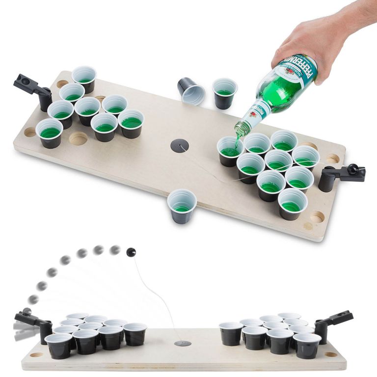 Stolní Beer Pong - párty společenská hra