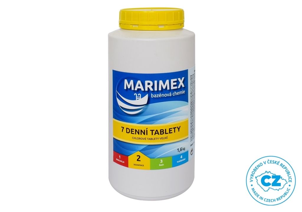 MARIMEX 7 Denní Tablety 1,6 kg