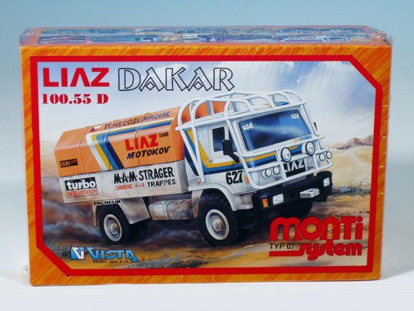 Stavebnice Monti 07 Rallye Dakar Liaz 1:48 v krabici 22x15x6cm