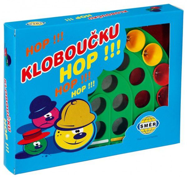 Klobúčik, hop! spoločenská hra v krabici 23,5x18x3,5cm