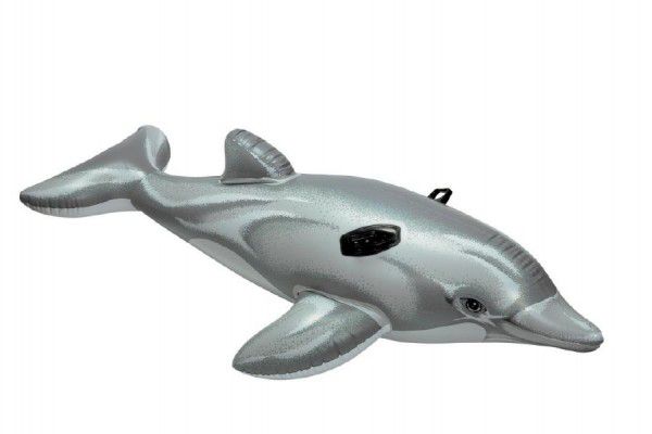 Delfín nafukovací s úchyty 175x66cm v krabici