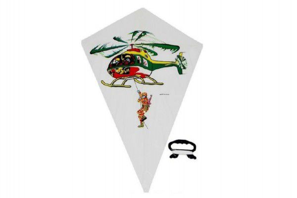 Lietajúci šarkan 48 x 71 cm, 4 druhy v sáčku