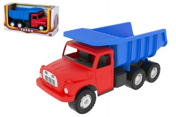 Dino Auto Tatra 148 plast 30cm červenomodrá sklápěč v krabici