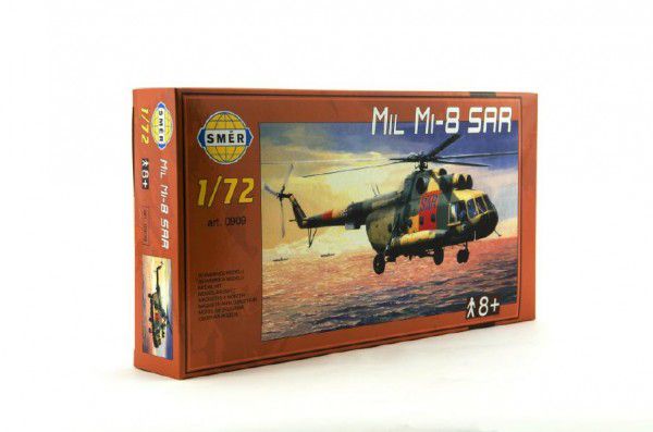 Směr plastikový model vrtulník Mill Mi 8 WAR 1:72