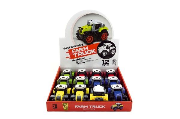 Obrázok Traktor prevracací 10 cm, plast, na batérie