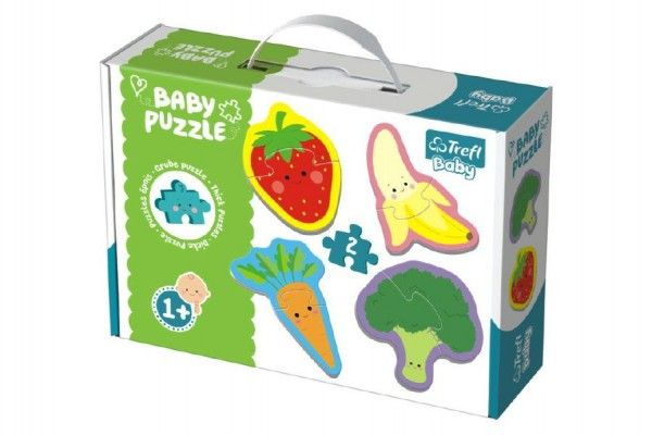 Puzzle baby  Zelenina a ovoce 2ks v krabici 27x19x6cm 1+