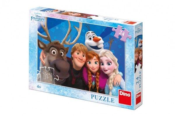 Puzzle Ledové království/Frozen Selfie 24 dílků