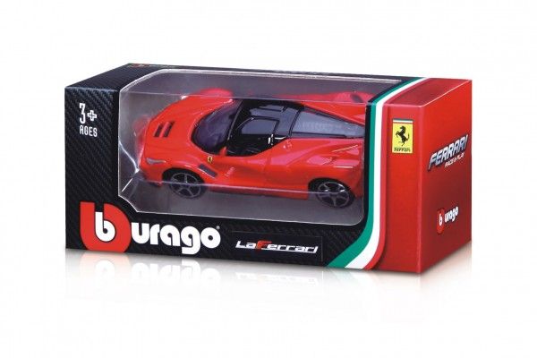 Auto Bburago 1:64 Ferrari Race &amp; Play kov/plast mix druhů