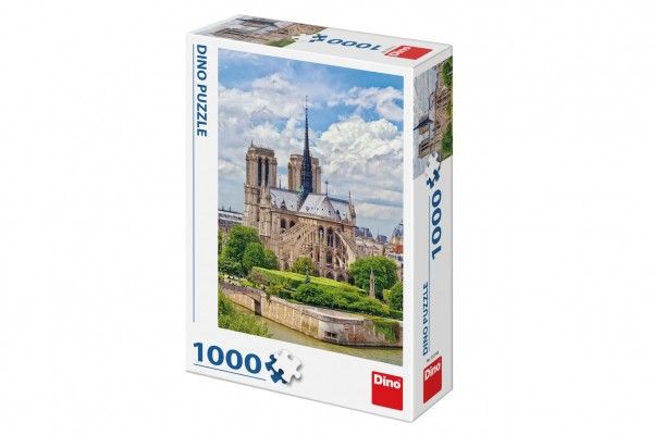 Puzzle Katedrála Notre-Dame, Paříž 47 x 66 cm 1000 dílků