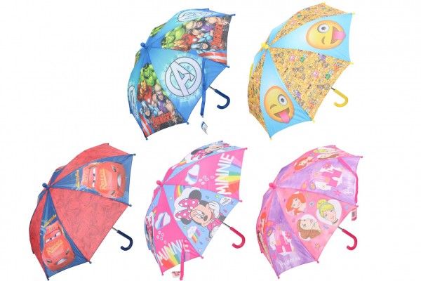 Deštník 55 cm 5 druhů v sáčku
