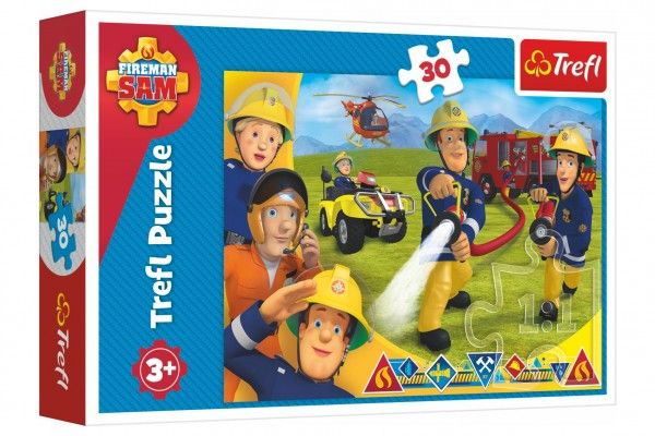 Puzzle Požárník Sam/Připraveni pomoct 30 dílků
