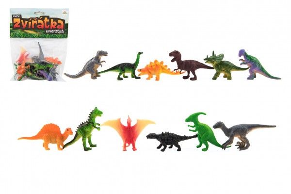 Zvířátka dinosauři - 12 ks