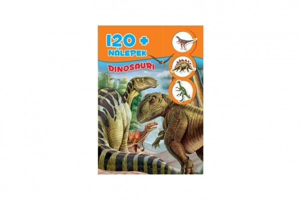 Pracovný zošit Dinosaury + 120 nálepiek