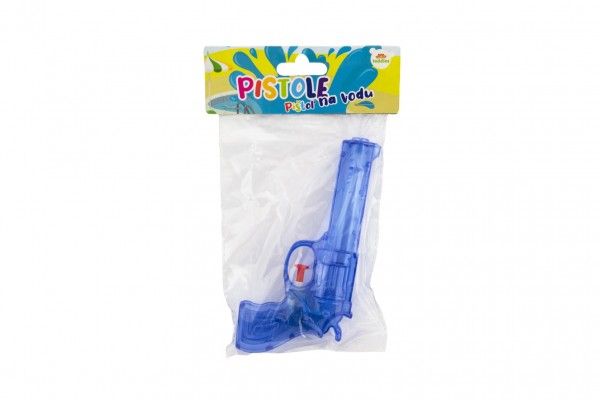 Vodní pistole plast 17 cm 3 barvy v sáčku