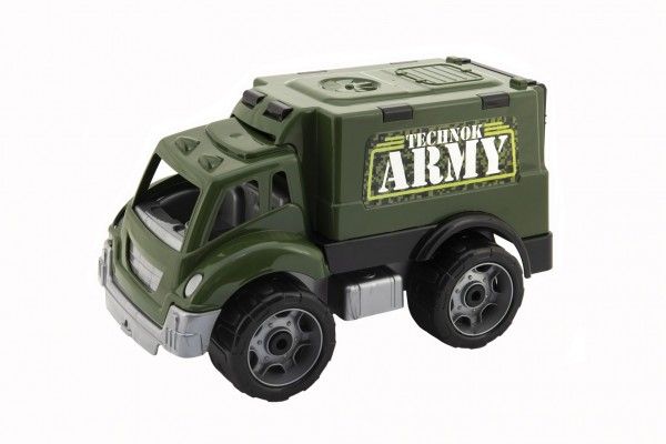 Mașină militară, plastic, 30 cm, de la 3 ani