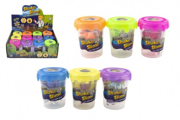 Producție slime,mini set joc științific 6 culori în cutie