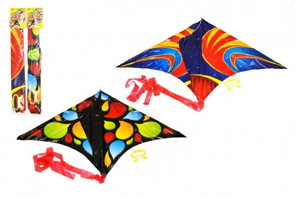 Drak létající plast 61 x 114 cm barevný