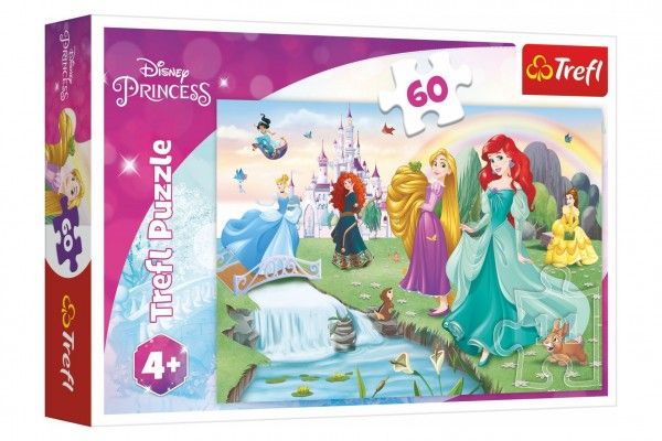 Puzzle princezny, 60 dílků
