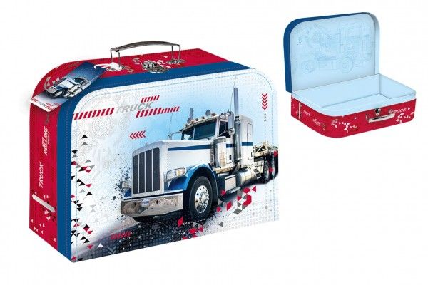 Kufřík/Kufr školní 35 x 23 x 10 cm, papírový, ve fólii