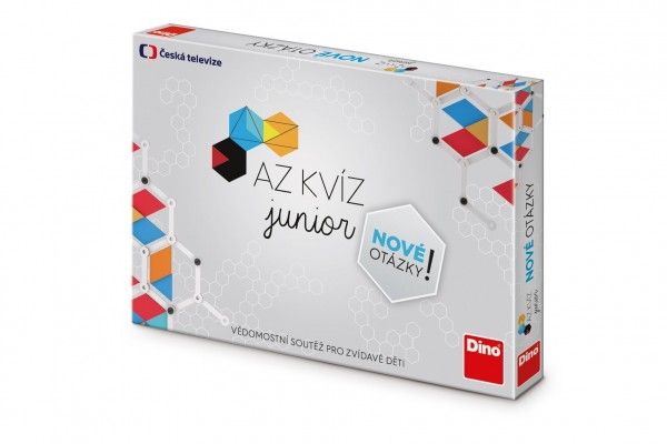 AZ Kvíz Junior společenská hra v krabici 33,5 x 23 x 4 cm