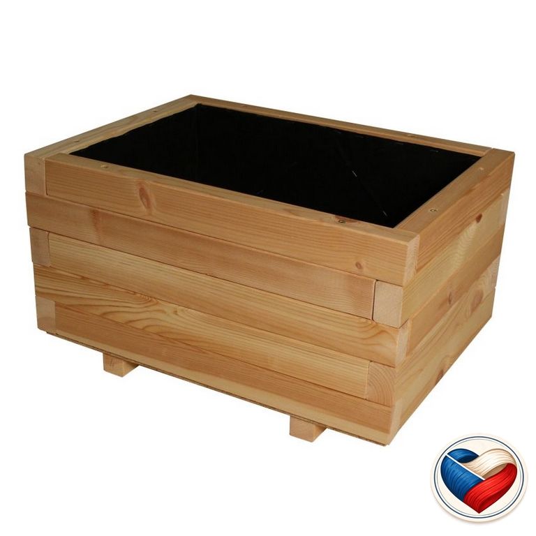 Drevený kvetináč Grande Flor - 62 x 46 x 35 cm