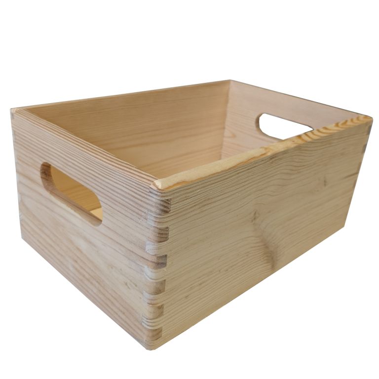91432 Dřevěný univerzální box, 30 x 20 x 13 cm