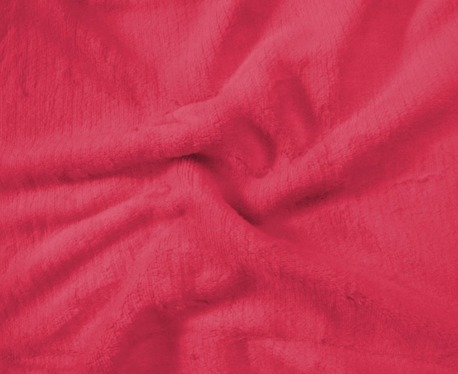 Jahu Mikroplyšové prostěradlo - červené 180x200