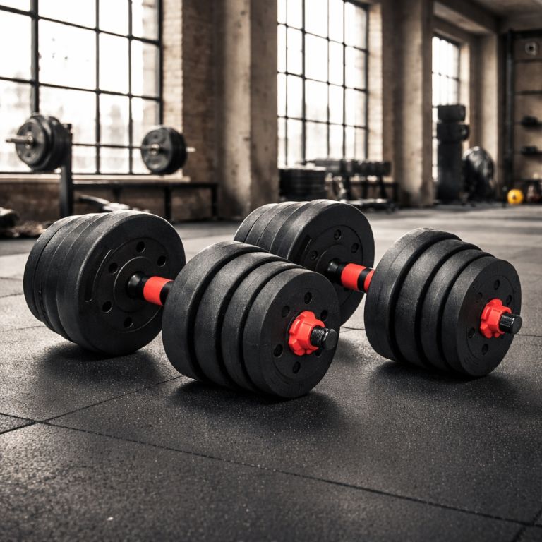 Nakladacie činky 2v1 – jednoručné aj obojručné, 30 kg