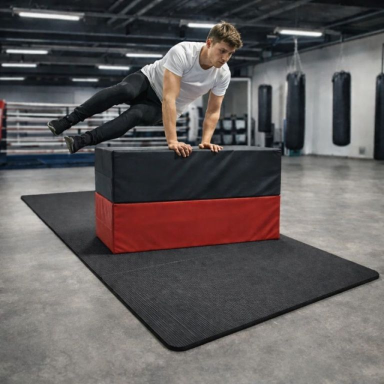 Gymnastická podložka XXL 210 × 110 × 2 cm černá