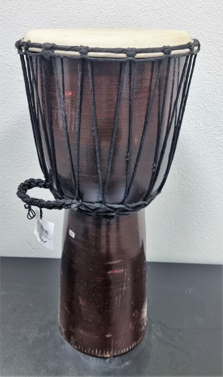 Dřevěný buben, djembe, 40 cm
