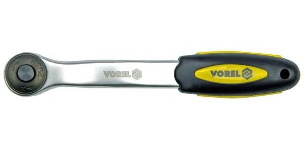 Ráčna 1/2" vyhnutá CrV, 72 zubů, 260 mm