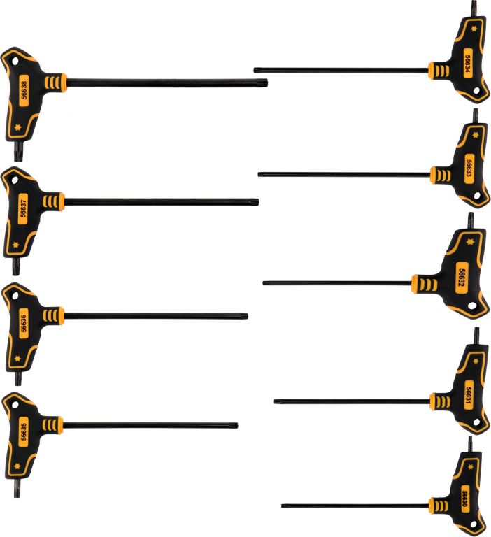 Sada klíčů TORX "T", 9 ks
