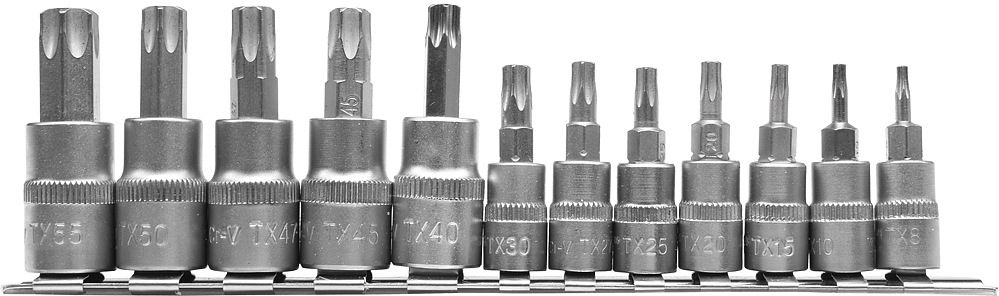 Bity Torx sada 12 ks (CrV 6150)