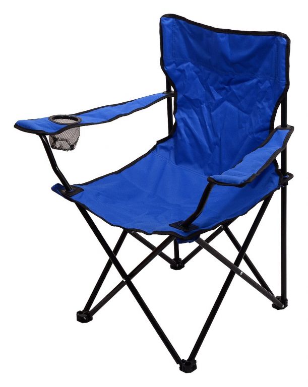 Cattara BARI Židle kempingová skládací modrá
