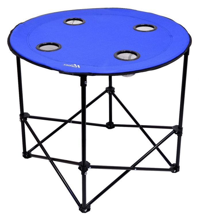 CATTARA Stôl kempingový skladací SPLIT modrý