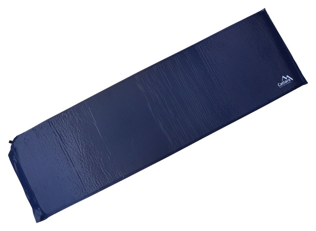 Cattara Samonafukovacia karimatka modrá, 186 x 53 x 2,5 cm