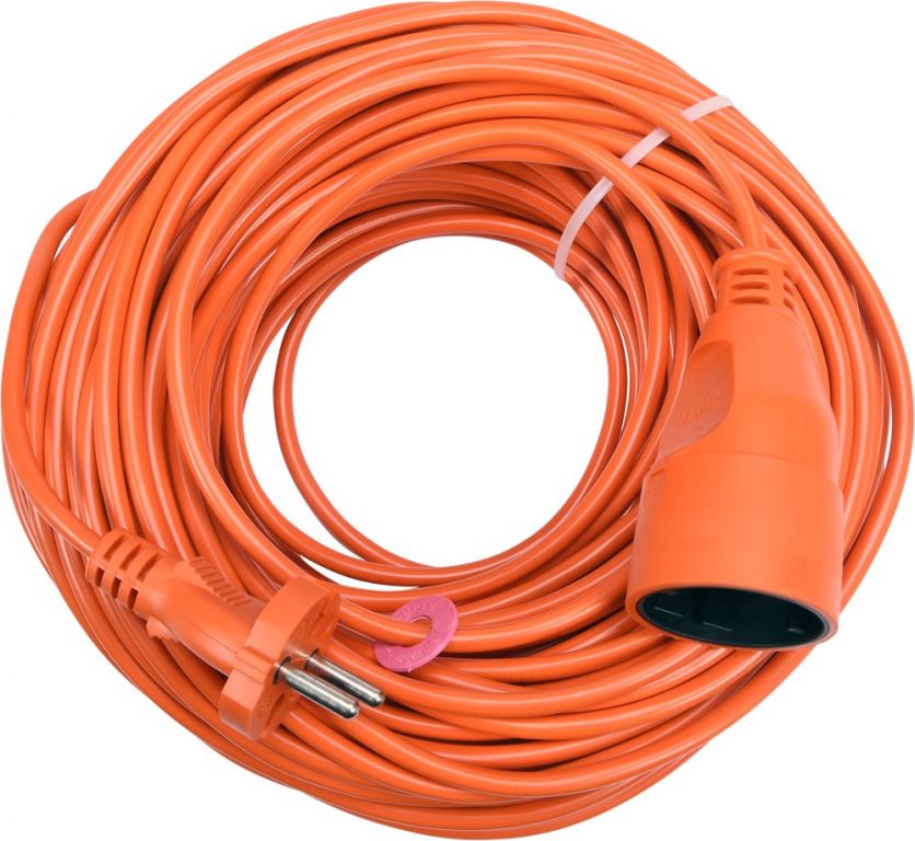 Kabel prodlužovací, oranžový, 40 m
