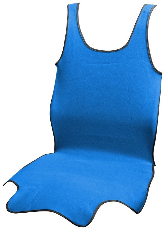 Potah sedadla přední TRIKO SOFT - modrý