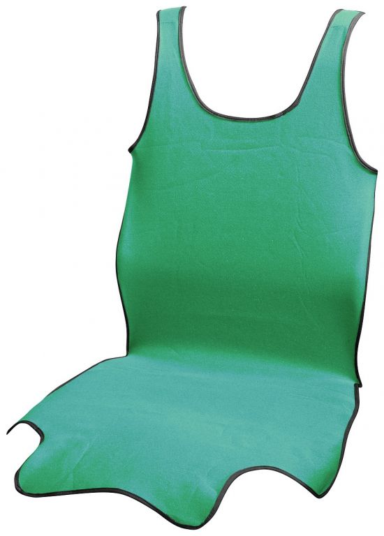 Potah sedadla TRIKO SOFT přední - 1 ks, zelený