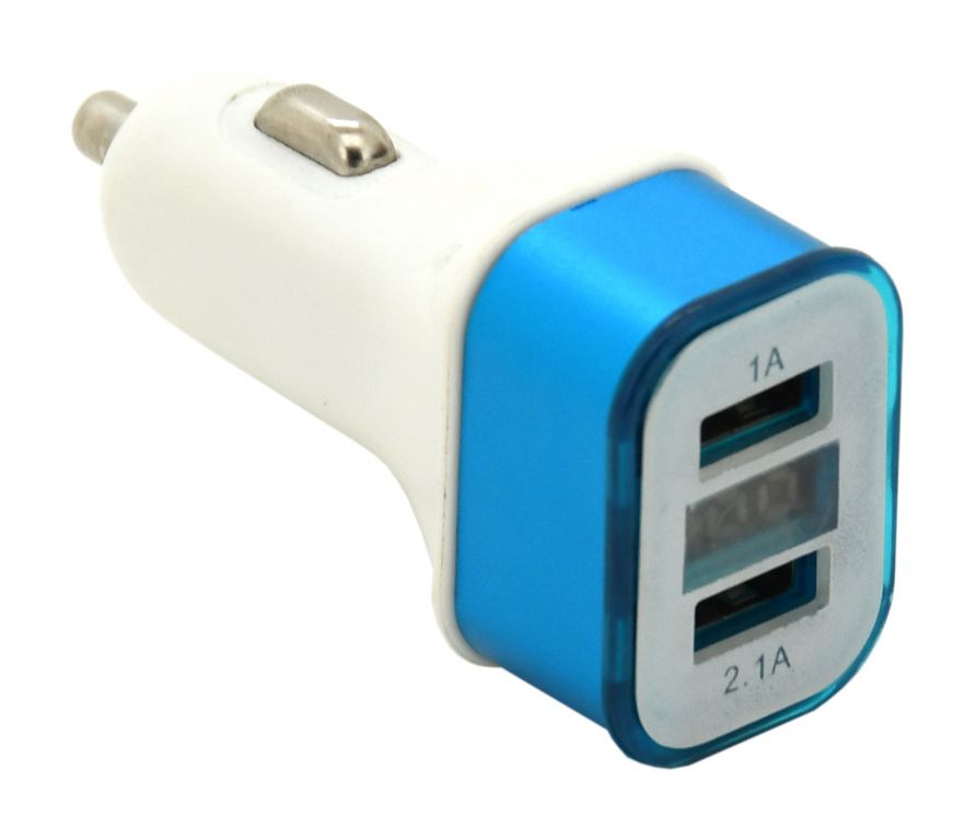 Adaptér na nabíjení KOMBI - USB, voltmetr, ampérmetr