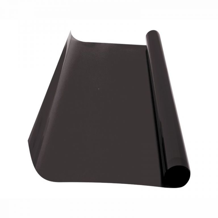Folie protisluneční - 75x300 cm, dark black 15%